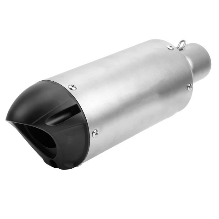 Embout Échappement Travers Coque 22mm Acier Inox - Kit Complet Avec Joints Et Vis
