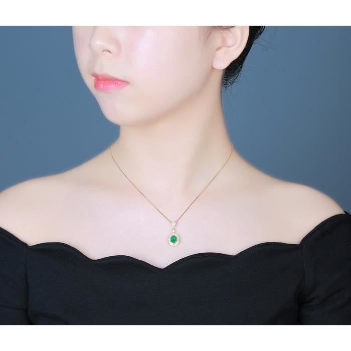 Collier Pendentif Saint-Valentin Plaqué Or 18 Carats - Cadeau Romantique Neuf Avec étiquettes