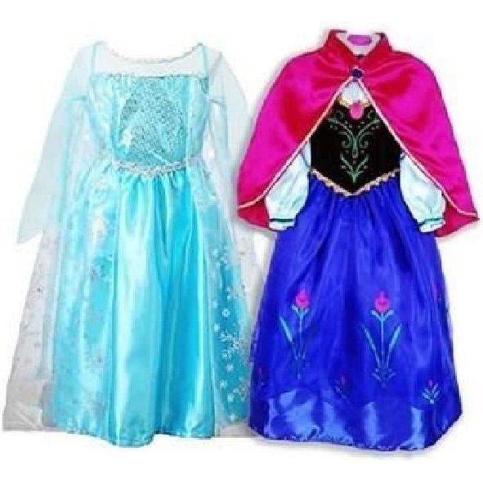 Robe elsa et new arrivals anna reine des neiges