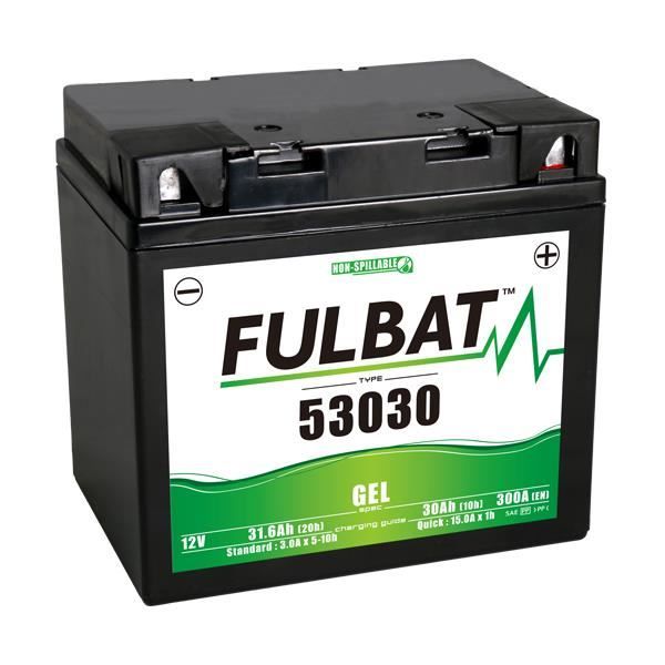 Batterie moto GEL 53030 GEL (F60-N30L-A) /53030 (Y60-N30L-A) FULBAT SLA Etanche 31.6AH