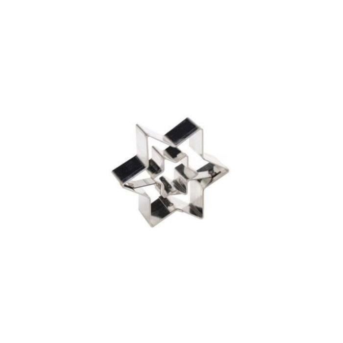 Découpoir Mannele En Inox 9 Cm - Pour Biscuits Et Sablés En Forme De Bonhomme - Patisse