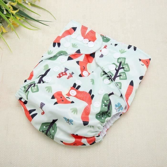 GOD01138Fdit Couche réutilisable pour nourrisson Couche de bain pour