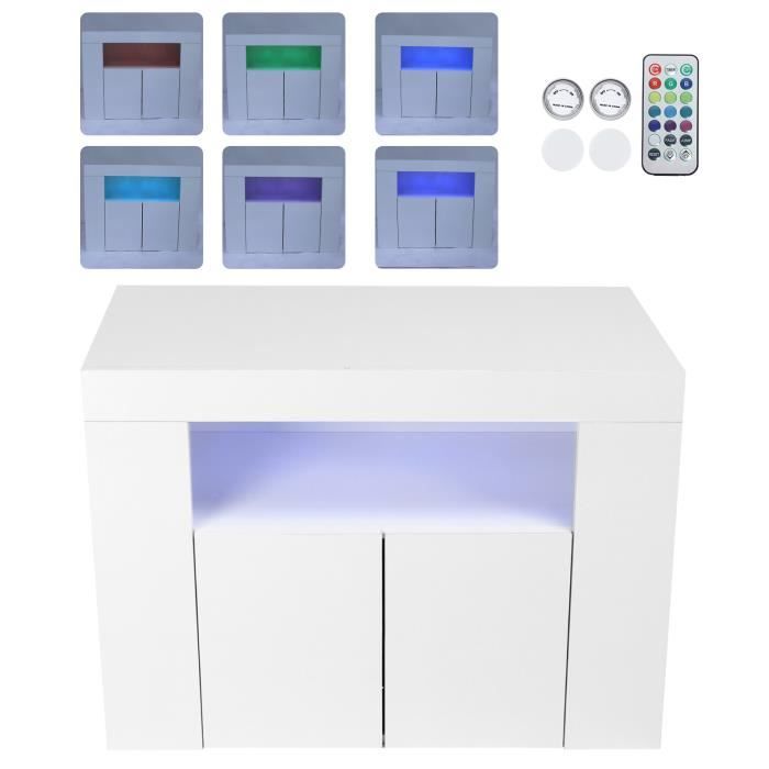 HURRISE Meuble télévision Armoire TV D'angle à 2 Couches, Support TV