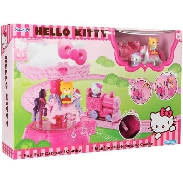 HELLO KITTY Carrousel et Train - Cdiscount Jeux - Jouets