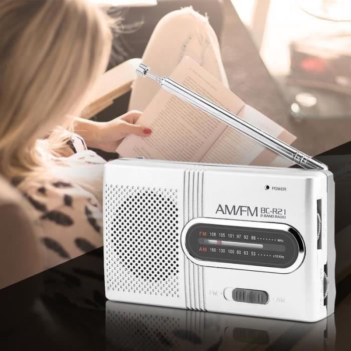 RADIO CD - RADIO CASSETTE - FM Radio FM Portable Stéréo Des Enceintes Haut-Parleur Multimédia ZJ9 HB050 -LAI