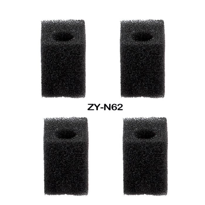 Comparer les prix de Accessoires de Filtre Intérieur Aquarium - LEOCLOTHO - ZY-N62 - 4 Mousses - Taille Unique - Noir