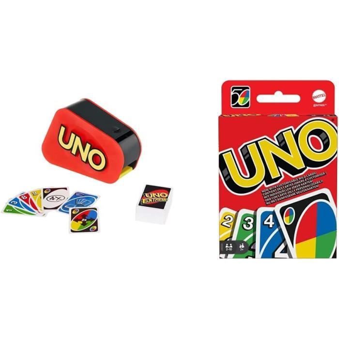 Mattel Spiele Jeux de cartes UNO Deluxe