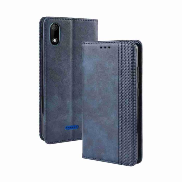 WIKO Étui folio pour Wiko Y81- Gris pas cher