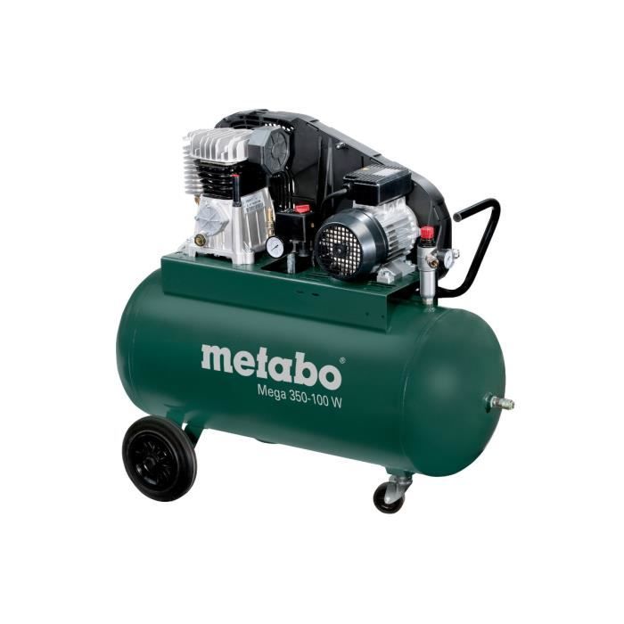 Compresseur METABO Mega 350 10 bar Triphasé - vue 1