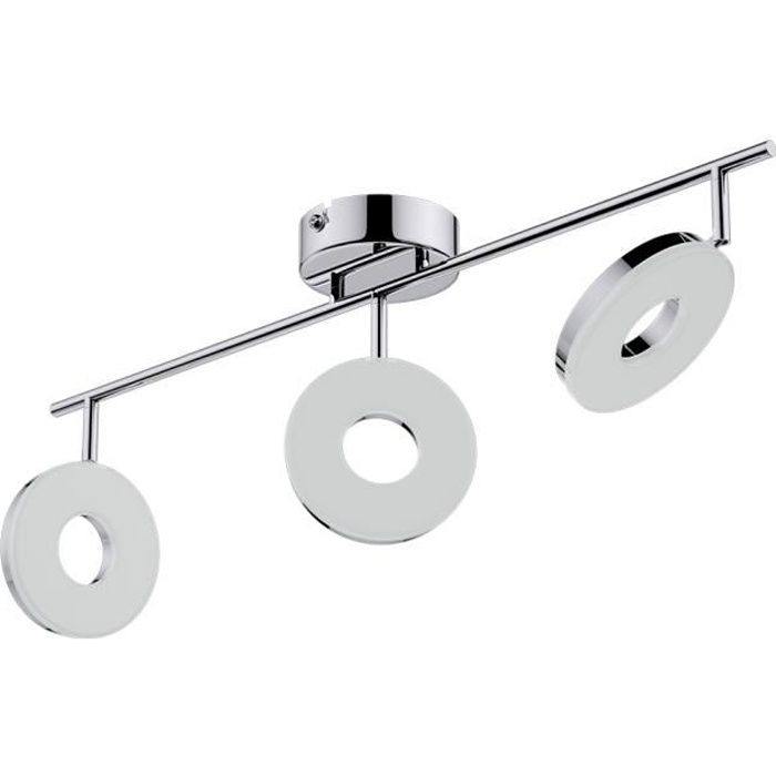 Barre De Spots Led Plafonnier Luminaire De Plafond 3 Spots Orientables Lampe A Suspension Eclairage Interieur Metal Achat Vente Barre De Spots Led Plafonni Cdiscount