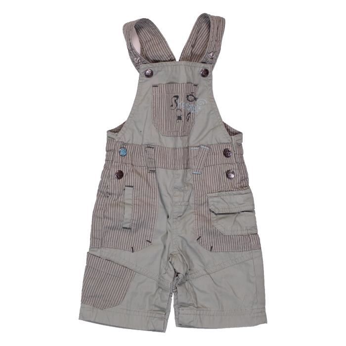 Salopette Bebe Garcon Kiabi 1 Mois Gris Ete Vetement Bebe 102 Gris Cdiscount Pret A Porter