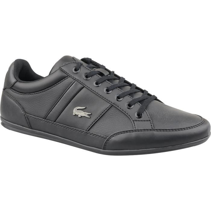 Lacoste Chaymon BL 737CMA009402H baskets pour homme Noir Noir - Cdiscount  Chaussures