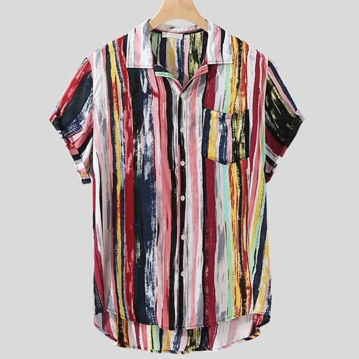 T-shirt Guy Harvey – Poisson Camouflage – Homme – Taille M – Manches Courtes