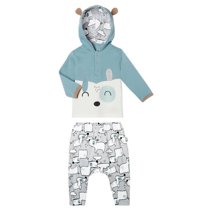Ensemble Bebe Garcon En Molleton Douglas Bleu Cdiscount Pret A Porter Ensemble Bebe Garcon En Molleton Douglas Bleu Cdiscount Pret A Porter