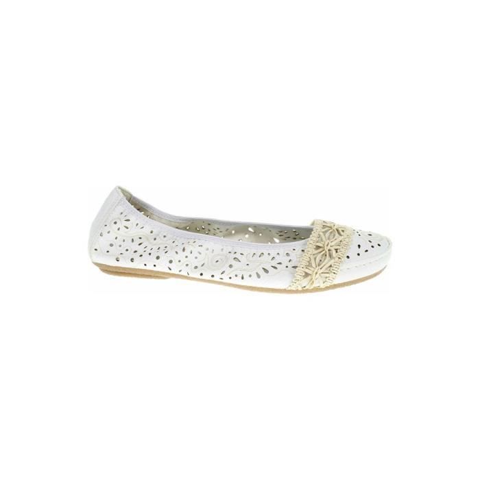 Ballerines Femme Rieker 4146681 Blanc Couleur principale Blanc