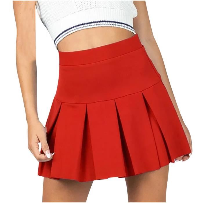 Jupe rouge trapeze online