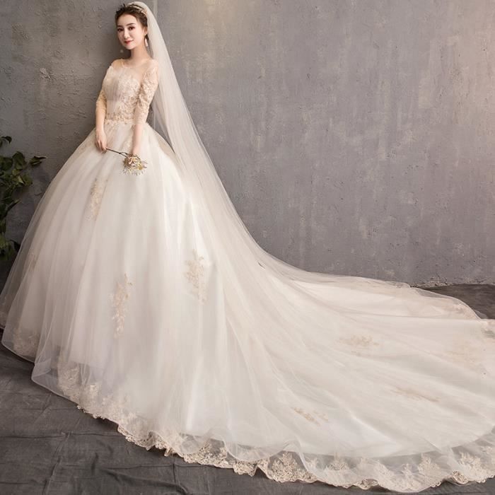 robe de mariée princesse pour femme enceinte