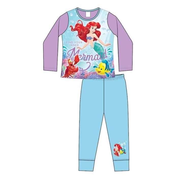 Motif Officiel Princesses Fille Visiter la boutique DisneyDisney Pyjama Long 
