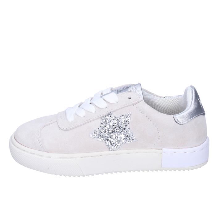 basket blanche fille pas cher