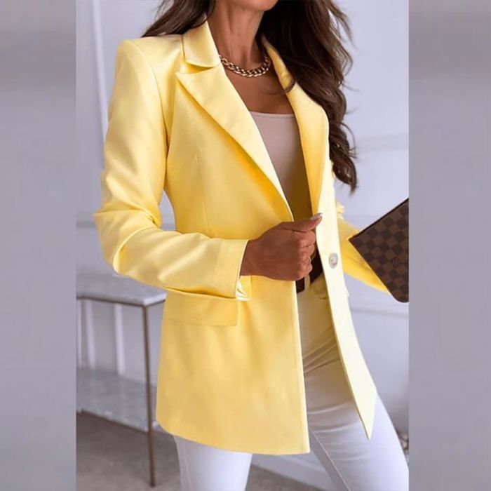 Veste Veste longue col montant pour femme costume d contract