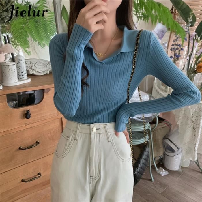 Pull discount basique femme