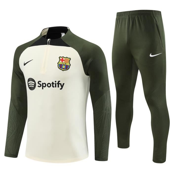 Maillot de Foot Maillot BARCELONAx 2023 2024 Saison Ensemble Survetement Foot Homme Adulte Football Veste Zippee et Pantalon Cdiscount Sport
