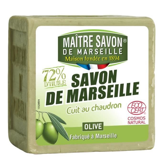 Maitre Savon Savon A L Olive 500 G Achat Vente Savon Syndets Savon De Marseille Olive 500g Cdiscount