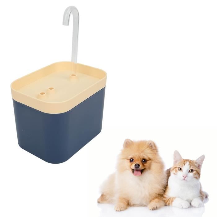Comparer les prix de Fontaine à eau pour chat - MXZZAND - Modèle Bleu abyssal - 1,5 L - Silencieuse - Polypropylène