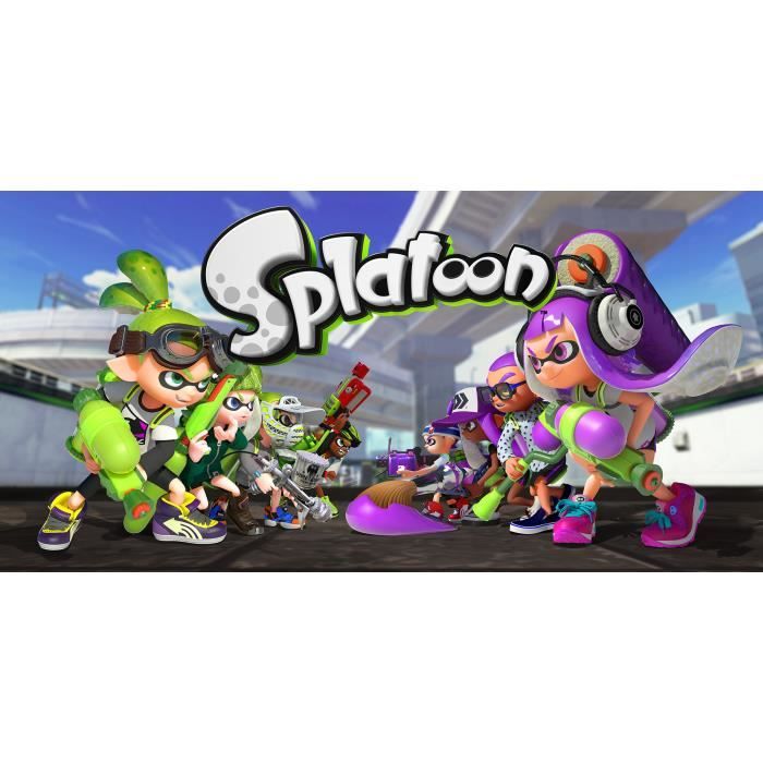 Jeu Vidéo - Nintendo - Splatoon - Action - Wii U - Pegi 7+