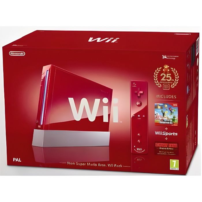 Console Portable - Nintendo - Wii - Rouge - Licence Mario - DSi XL Rouge Reconditionné - Nintendo reconditionné disponible sur Cdiscount Seconde Vie