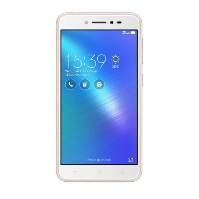 Achat T&eacute;l&eacute;phone portable Smartphone Asus Zenfone Live Or pas cher