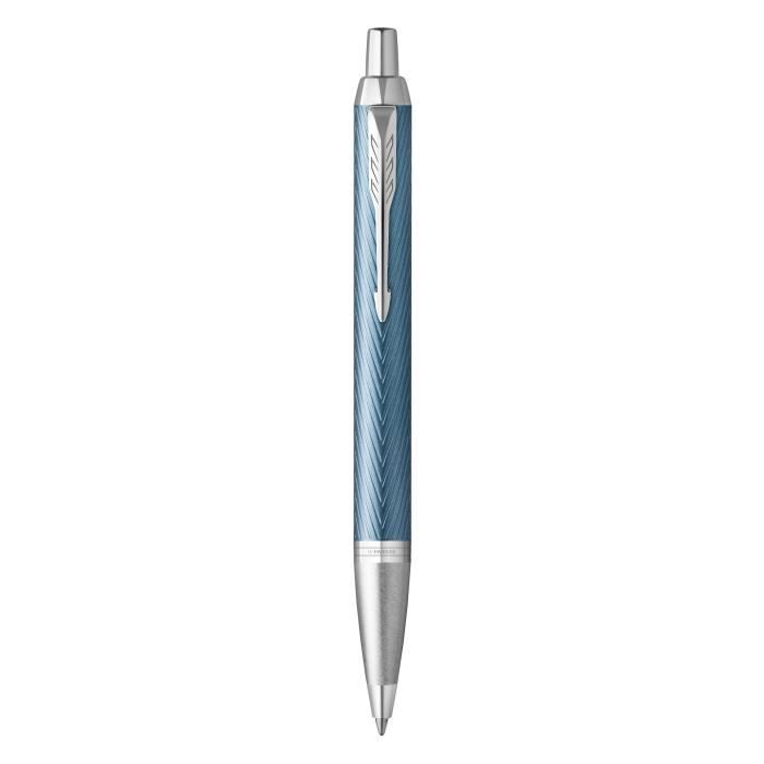 Stylo à bille Parker classique noir mat plaqué chrome Parker