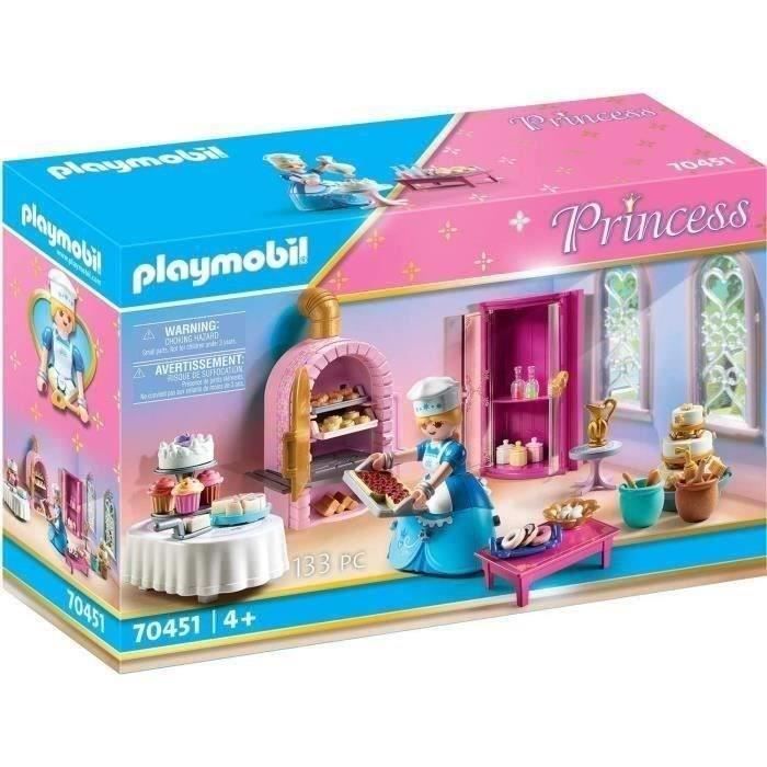 PLAYMOBIL - 70451 - Pâtisserie du palais - Rose et blanc - Plastique - 133 pièces