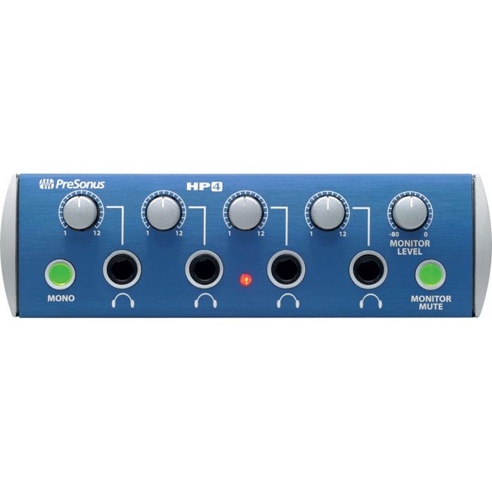 Boites Directs HP4 HP4 - PreSonus - Preampli casques 4 canaux - Noir