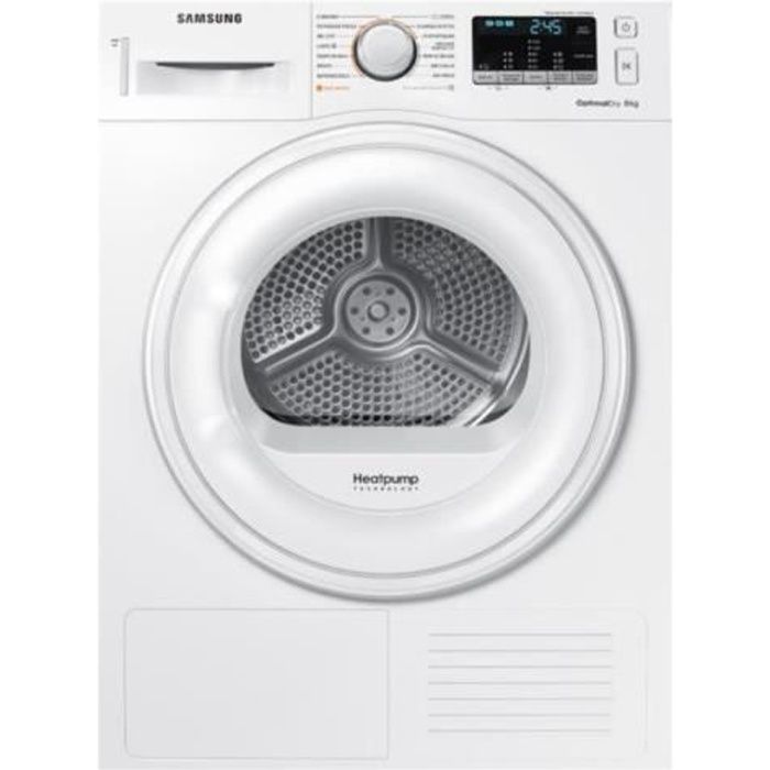 Samsung Dv80m50101w Seche Linge Pose Libre Largeur 60 Cm