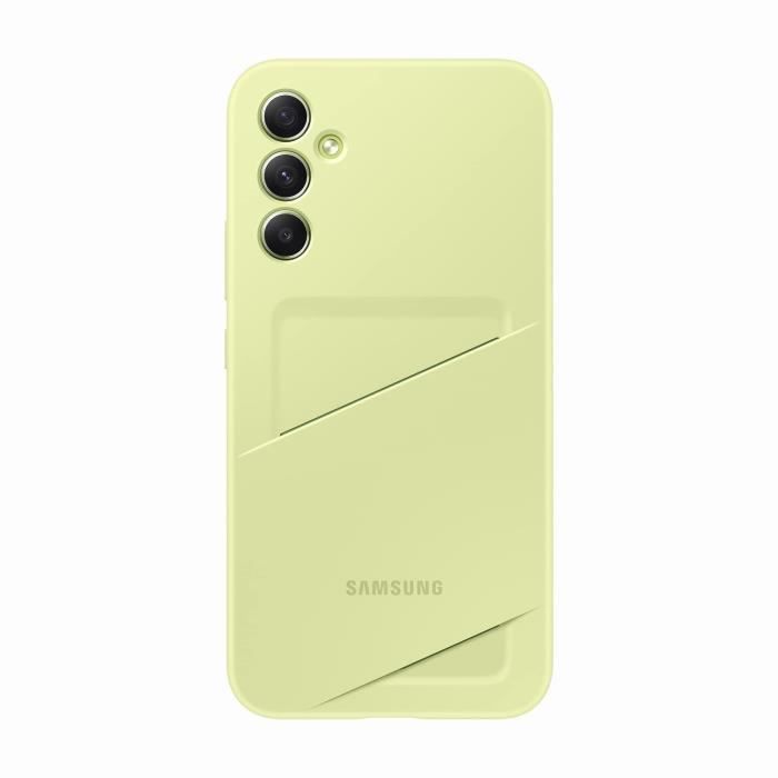 Coque souple Ultra fine avec porte carte intégré pour Samsung Galaxy A34 5G