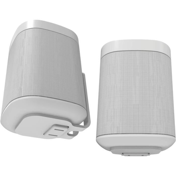 Support Mural Pivotant Flexson Pour Sonos One Et Play:1 - Blanc - Neuf