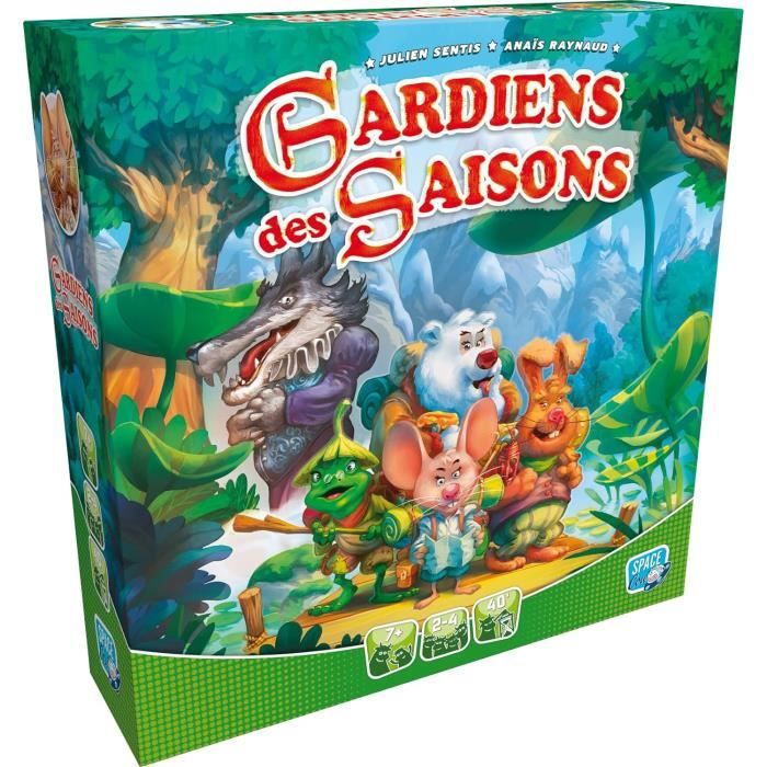 Space Cow Gardiens Des Saisons Jeu De Société Jeu Coopératif Et Familial A Partir De 7 Ans 1 À 4