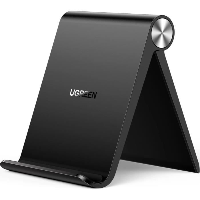 Support Téléphone Bureau KYLOS Pivotant 360°, Ajustable, Pliable Et Stable Pour Smartphones Et Tablettes - 11