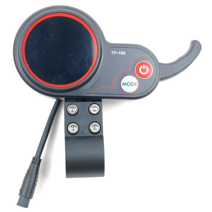 Fututech Écran Compteur TF-100 Pour Kugoo M4 - Tableau De Bord LCD Remplacement Trottinette Électrique, Affichage Clair Et Durable