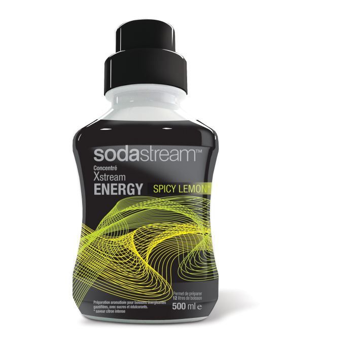 SODASTREAM Concentré XSTREAM ENERGY SPICY LEMON Cdiscount Au quotidien