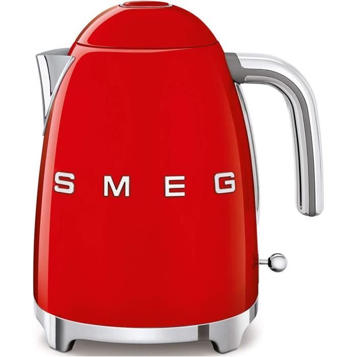 Bouilloire rouge 1,7 L 2400 W KLF03RDEU Smeg
