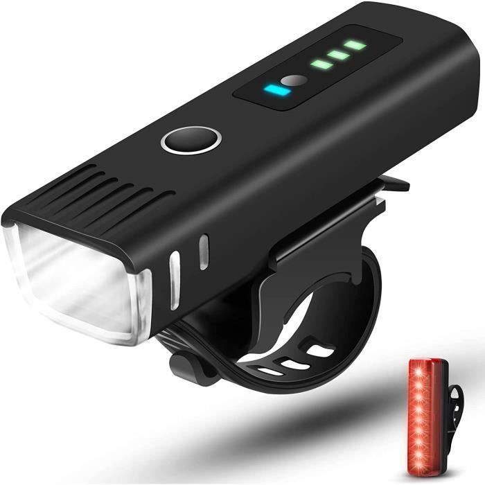 Feu De Vélo Avant RECHARGEABLE En Alliage D'Aluminium - Type C, Marque