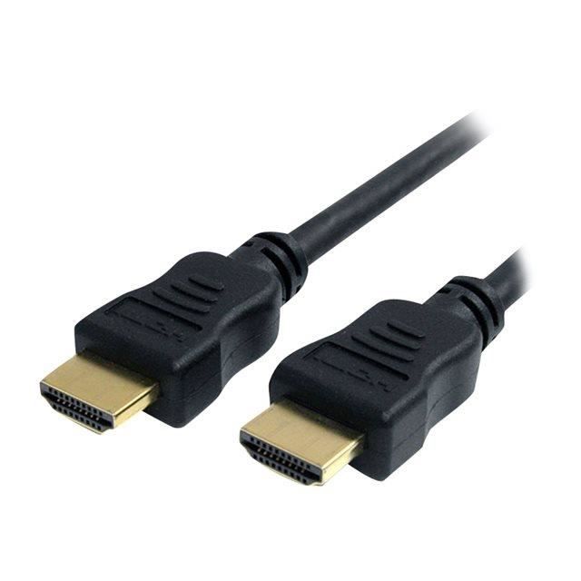 STARTECH.COM Câble HDMI haute vitesse Ultra HD 4K x 2K - Cordon HDMI vers HDMI - Mâle / Mâle - 1 m - Noir - Plaqués or