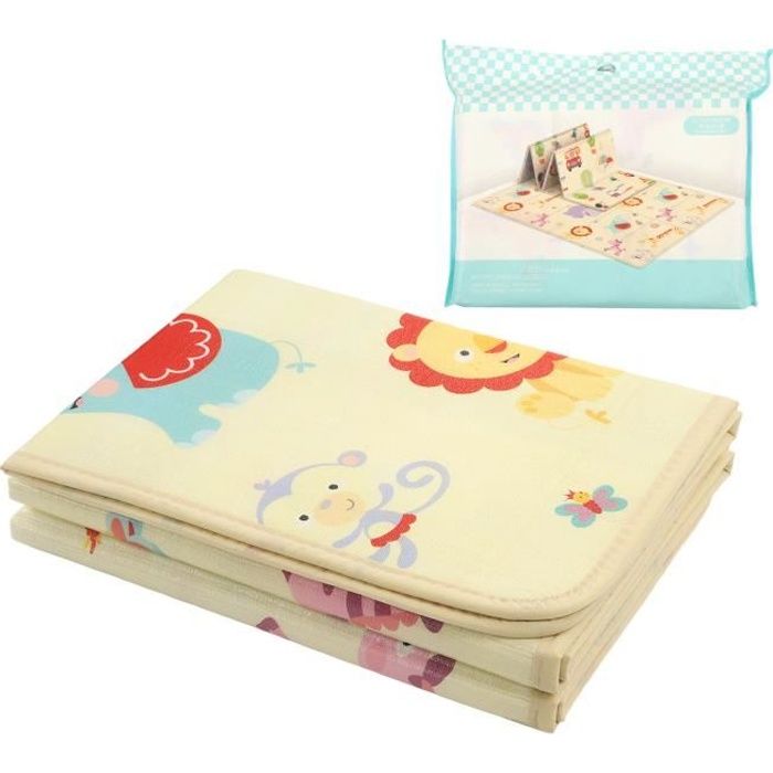 SURENHAP tapis pliable pour b?�b?� Tapis de jeu pliable pour b?�b?�, imperm?�able, inodore, r?�sistant 