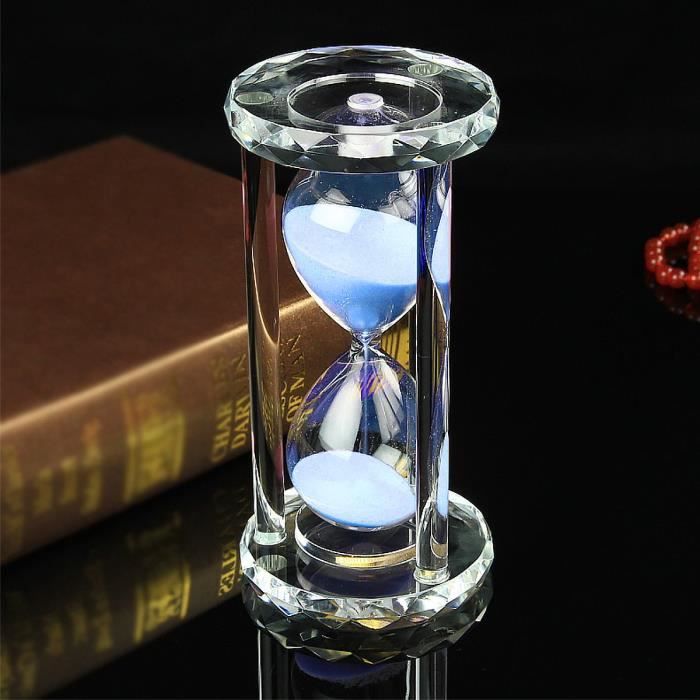 Tempsa Cristal Sablier Minuteur 30 Minutes Pour Cadeau Achat Vente Minuteur Sablier Tempsa Cristal Sablier Cdiscount