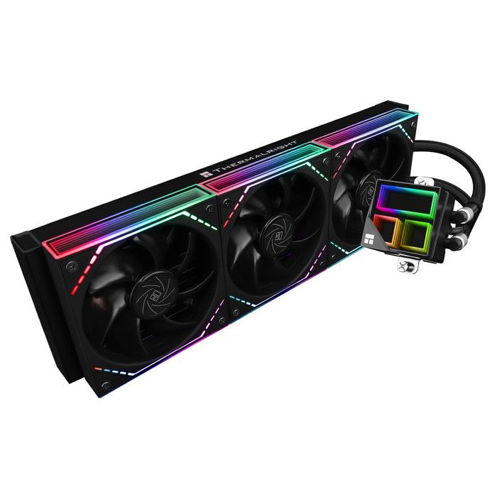 Thermalright Refroidisseur liquide de bureau Frozen Infinity 360 AIO ARGB – Ventilateurs PWM 2000RPM pour AM4/AM5 et Intel LGA115