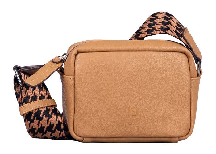 TOM TAILOR Sac a epaule bandouliere brun clair pour femme Abbie Camera Bag Camel 232852 brun clair Cdiscount Bagagerie Maroquinerie
