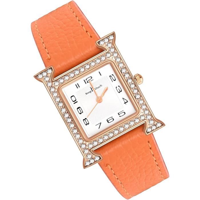 Montre forme outlet carré