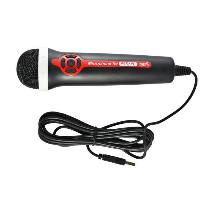 Micro Filaire Compatible Avec Les Consoles Ps3 Et Wii Et Compatible Pc - vue 2